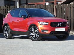 Fusion red Used 2019 Volvo XC40 R-Design Pro SUV | £19,495 (Fair price)