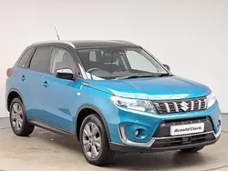 Blue Used 2022 Suzuki Vitara SZ-T SUV | £14,998 (Fair price)