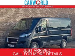 Black Used 2021 Peugeot Boxer S Van | £9,990 (Fair price)
