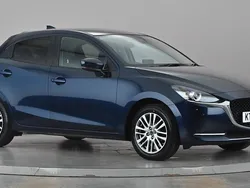 Blue Used 2022 Mazda 2 Inclusive Hatchback | £14,299 (A bit pricey)
