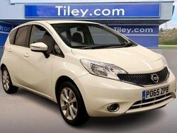 White Used 2015 Nissan Note Acenta Premium MPV | £8,490 (A bit pricey)