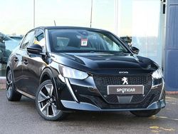 Black Used 2022 Peugeot e-208 Premium Hatchback | £13,949 (Fair price)