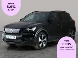 Black Used 2022 Volvo XC40 Plus SUV | £21,103 (Good price)