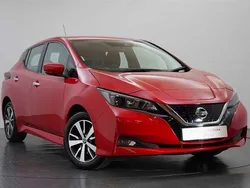 Red Used 2021 Nissan Leaf Acenta Hatchback | £10,999 (Fair price)