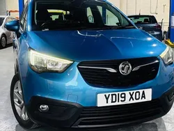 Blue Used 2019 Vauxhall Crossland X SUV | £6,495 (Good price)