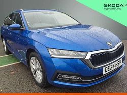 Race blue metallic Used 2024 Skoda Octavia SE L Estate | £22,000 (Fair price)