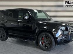 Black Used 2021 Land Rover Defender SUV | £57,734 (Fair price)