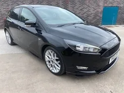 Black Used 2018 Ford Focus ST-Line Hatchback | £9,995 (Fair price)