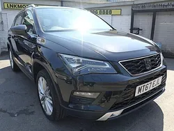 Black Used 2017 Seat Ateca XCELLENCE SUV | £11,775 (Fair price)
