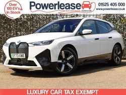 White Used 2023 BMW iX M Sport SUV | £35,889 (Super price)