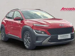 Red Used 2022 Hyundai Kona Premium SUV | £17,299 (Fair price)