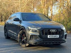 Grey Used 2019 Audi Q8 SUV | £33,479 (Expensive)