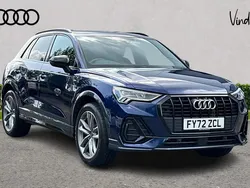 Blue Used 2022 Audi Q3 Black Edition SUV | £31,400 (Fair price)