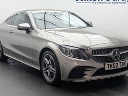 Silver Used 2019 Mercedes C300 AMG line Coupe | £17,450 (Good price)