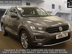 Grey Used 2018 VW T-Roc SEL SUV | £15,240 (Fair price)