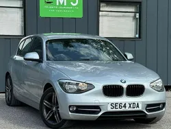 Silver Used 2015 BMW 118 Sport Line Hatchback | £5,695 (Fair price)