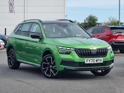 Rallye green Used 2020 Skoda Kamiq Monte Carlo SUV | £16,690 (Fair price)