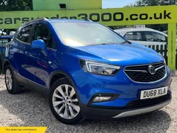 Blue Used 2018 Vauxhall Mokka X Elite SUV | £7,125 (Fair price)