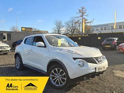 White Used 2014 Nissan Juke Tekna SUV | £3,495 (Good price)