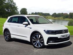 White Used 2019 VW Tiguan R-line SUV | £23,250 (A bit pricey)