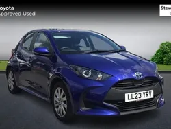 Blue Used 2023 Toyota Yaris Hybrid Hatchback | £16,416 (Good price)