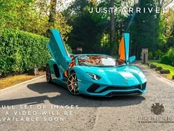 Blue Used 2018 Lamborghini Aventador Cabriolet | £279,995 (Fair price)
