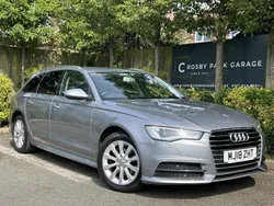 Metallic grey Used 2018 Audi A6 Estate | £13,750 (Good price)
