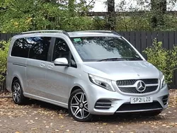Silver Used 2021 Mercedes V220 AMG line MPV | £43,998 (Super price)