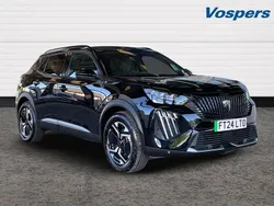 Black Used 2024 Peugeot e-2008 GTi SUV | £20,000 (Expensive)
