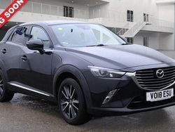 Black Used 2018 Mazda CX-3 Inclusive SUV | £10,600 (Fair price)