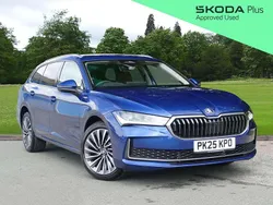 Blue Used 2025 Skoda Superb Estate | £37,495