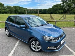 Blue Used 2016 VW Polo Match Hatchback | £7,299 (Fair price)