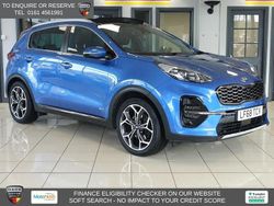 Blue Used 2018 Kia Sportage GT-Line S SUV | £13,670 (Fair price)