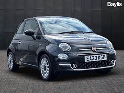 Black Used 2023 Fiat 500 Hatchback | £9,650 (Fair price)