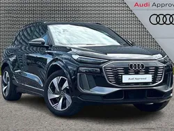 Black Used 2025 Audi Q6 e-tron S-Line SUV | £55,990 (A bit pricey)