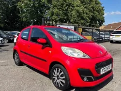 Red Used 2013 Peugeot 107 Active Hatchback | £6,490 (Fair price)