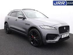 Grey Used 2017 Jaguar F-Pace Supercharged SUV | £16,480 (A bit pricey)