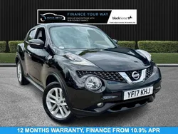 Black Used 2017 Nissan Juke Acenta SUV | £6,295 (Good price)