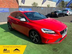 Red Used 2017 Volvo V40 R-Design Pro Estate | £8,295 (Fair price)