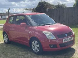 Red Used 2008 Suzuki Swift GLX Hatchback | £1,650 (Expensive)