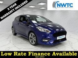 Blue Used 2018 Ford Fiesta ST-Line Hatchback | £7,895 (Fair price)