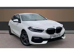 White Used 2019 BMW 118 Sport Line Hatchback | £17,891 (Fair price)