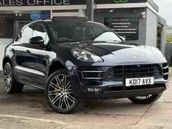 Blue Used 2017 Porsche Macan Turbo SUV | £29,490 (A bit pricey)