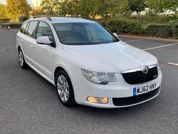 White Used 2012 Skoda Superb GreenLine Estate | £2,495 (Fair price)