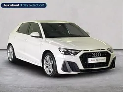 White Used 2022 Audi A1 S-Line Hatchback | £20,617 (Fair price)