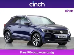 Blue Used 2020 VW T-Roc R-line SUV | £20,899 (Fair price)