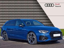 Blue Used 2023 Audi A4 Black Edition Estate | £30,500 (Expensive)