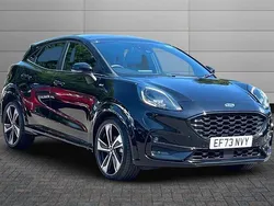 Agate black Used 2023 Ford Puma ST-Line X Hatchback | £18,950 (A bit pricey)