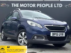 Blue Used 2015 Peugeot 2008 Active SUV | £3,295 (Good price)
