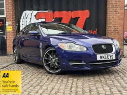 Blue Used 2011 Jaguar XF Premium Luxury Sedan | £4,984 (Good price)